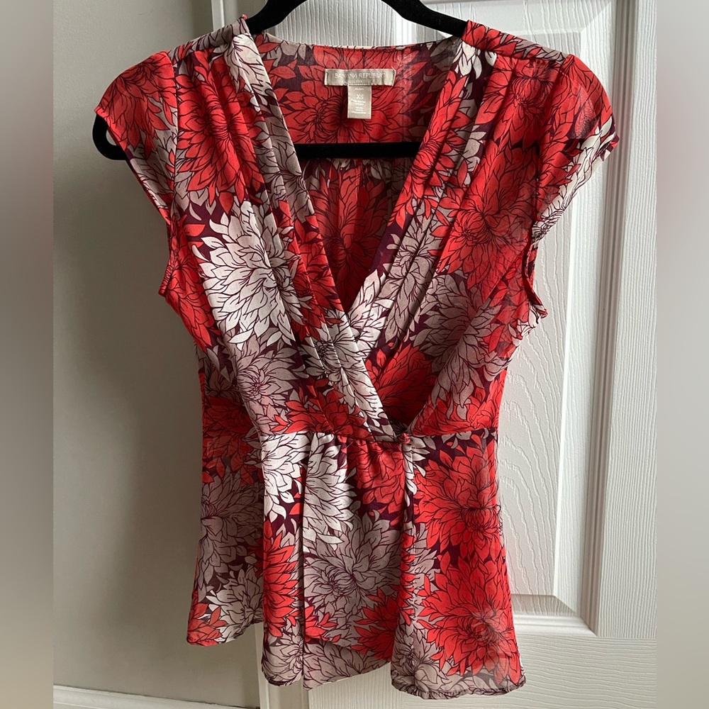 Banana Republic Floral Top